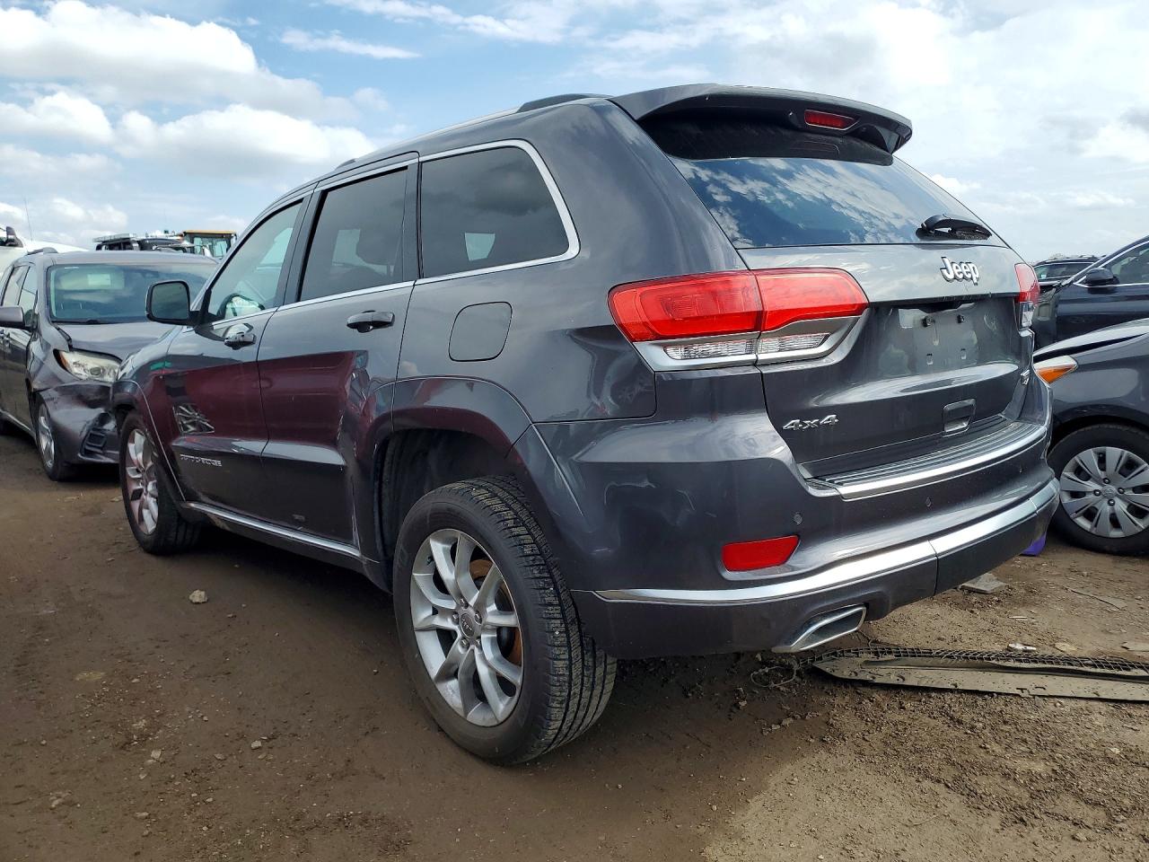 2015 Jeep Grand Cherokee Summit Gray vin: 1C4RJFJT4FC607171
