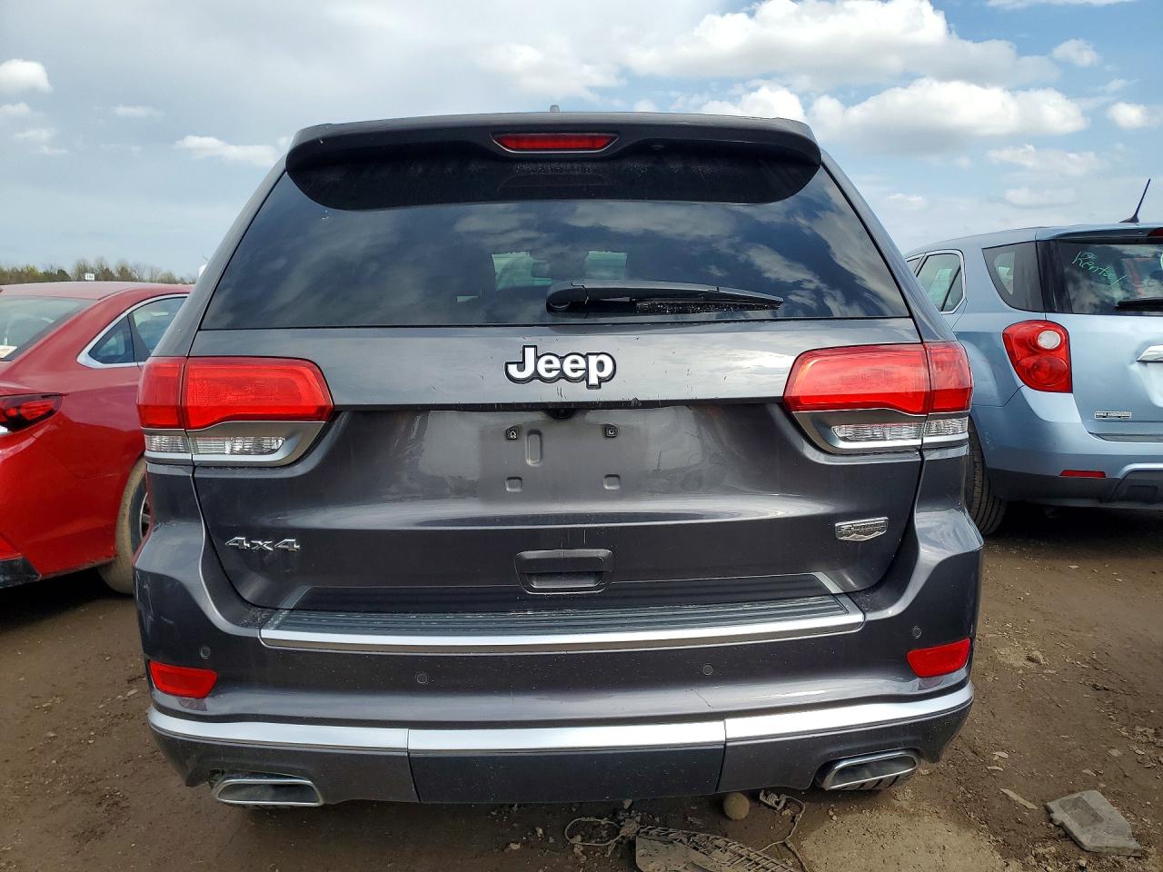 2015 Jeep Grand Cherokee Summit Gray vin: 1C4RJFJT4FC607171