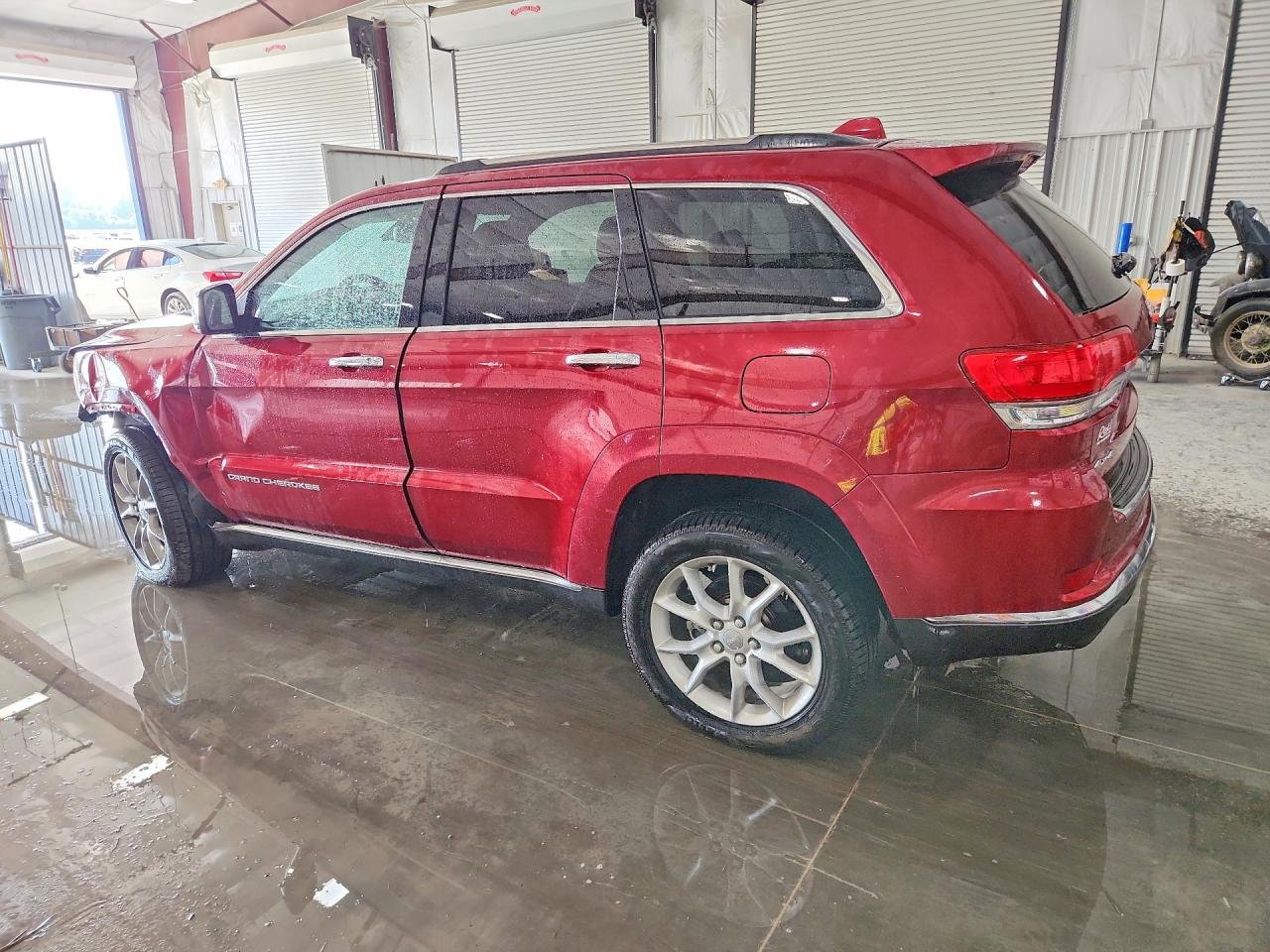 2015 Jeep Grand Cherokee Summit Maroon vin: 1C4RJFJT4FC678628