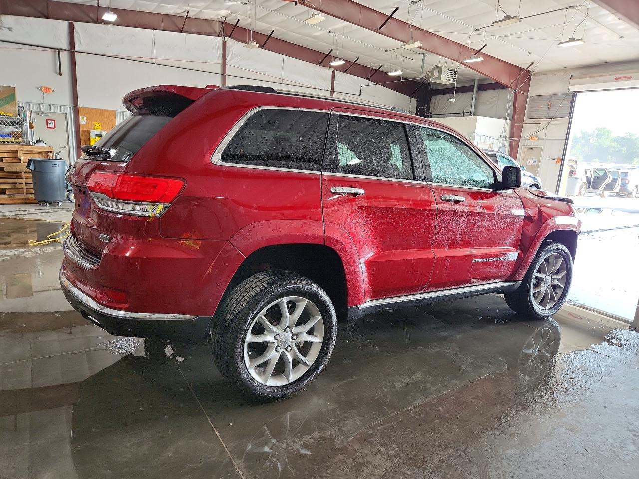 2015 Jeep Grand Cherokee Summit Maroon vin: 1C4RJFJT4FC678628