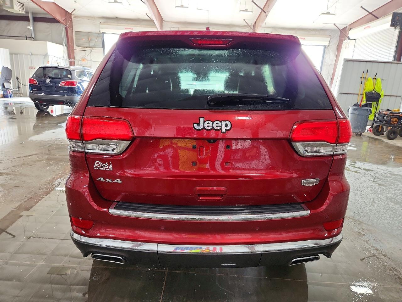 2015 Jeep Grand Cherokee Summit Maroon vin: 1C4RJFJT4FC678628