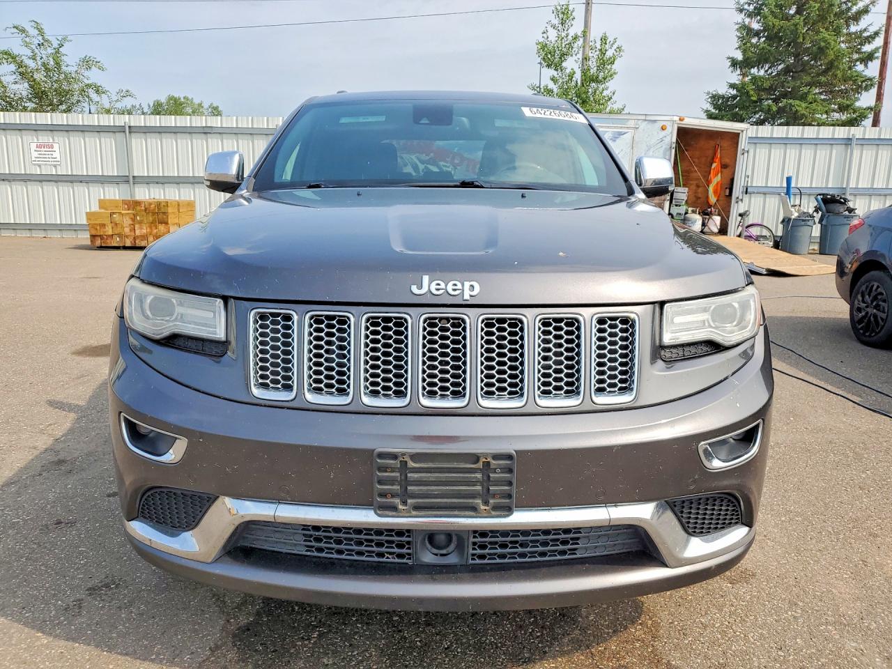 2014 Jeep Grand Cherokee Summit Серый vin: 1C4RJFJT5EC118809