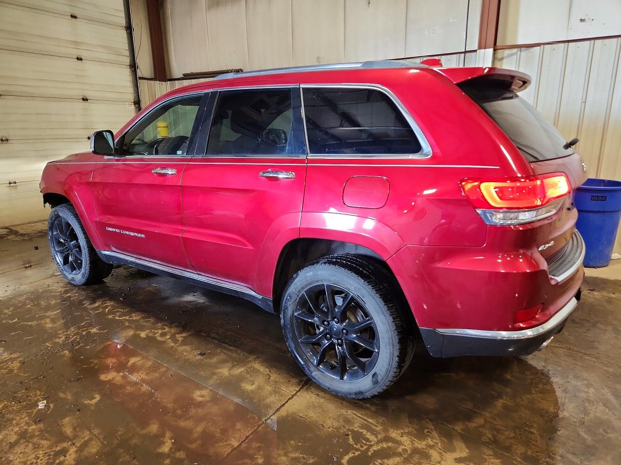 2014 Jeep Grand Cherokee Summit Red vin: 1C4RJFJT5EC154533