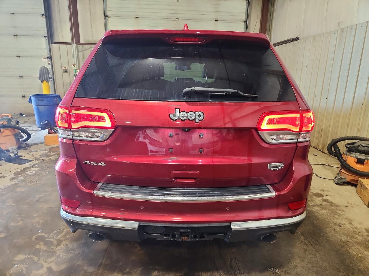 2014 Jeep Grand Cherokee Summit Red vin: 1C4RJFJT5EC154533
