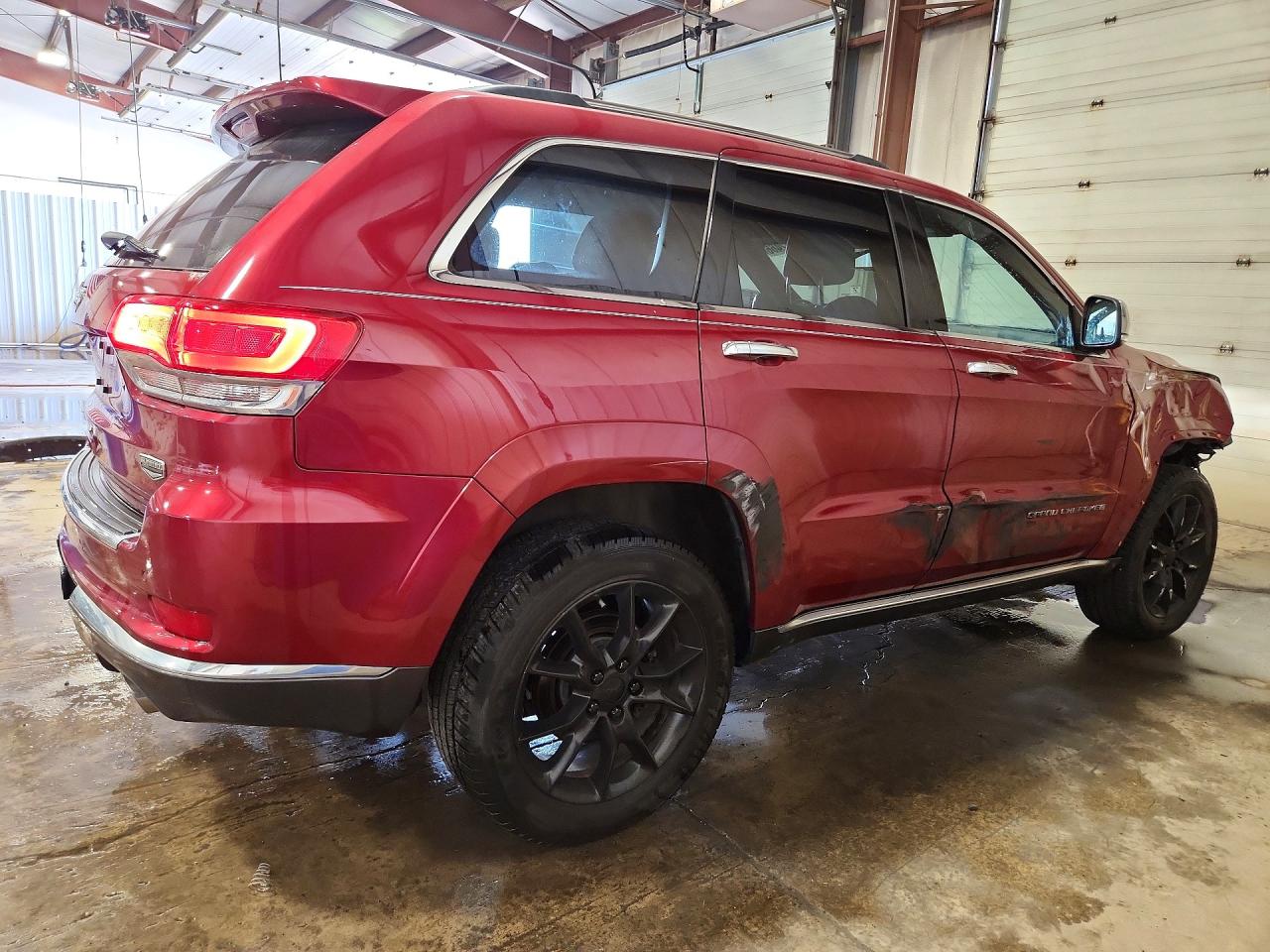2014 Jeep Grand Cherokee Summit Red vin: 1C4RJFJT5EC154533