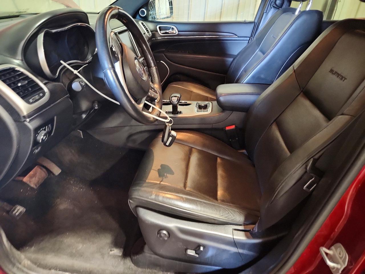 2014 Jeep Grand Cherokee Summit Red vin: 1C4RJFJT5EC154533