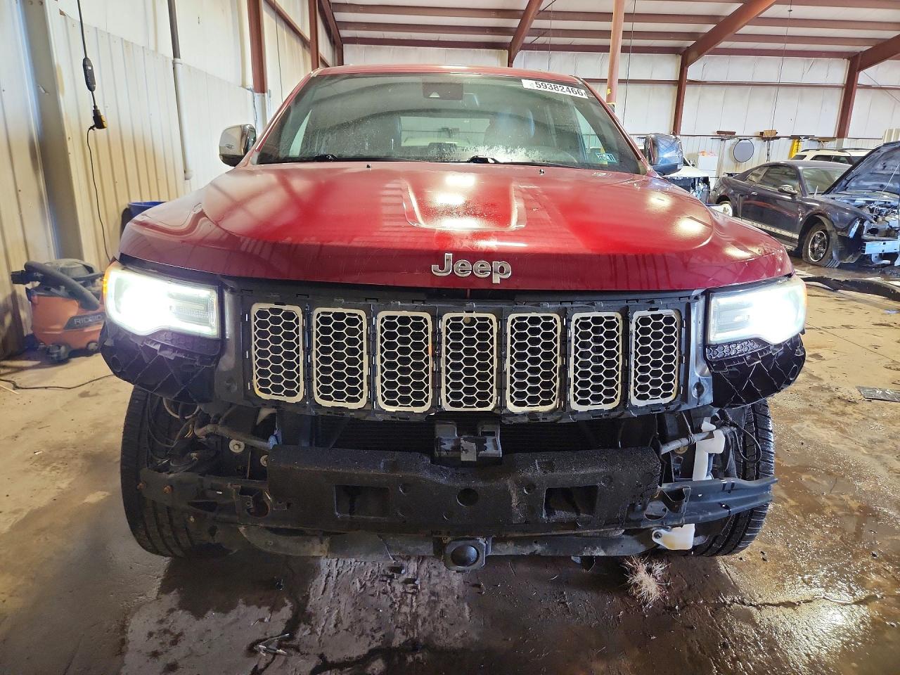 2014 Jeep Grand Cherokee Summit Red vin: 1C4RJFJT5EC154533