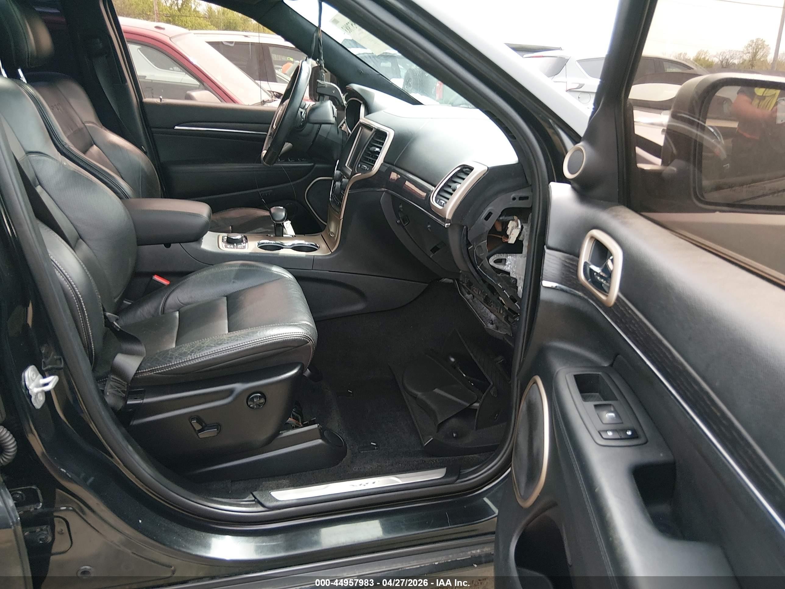 2014 Jeep Grand Cherokee Summit Black vin: 1C4RJFJT5EC230431