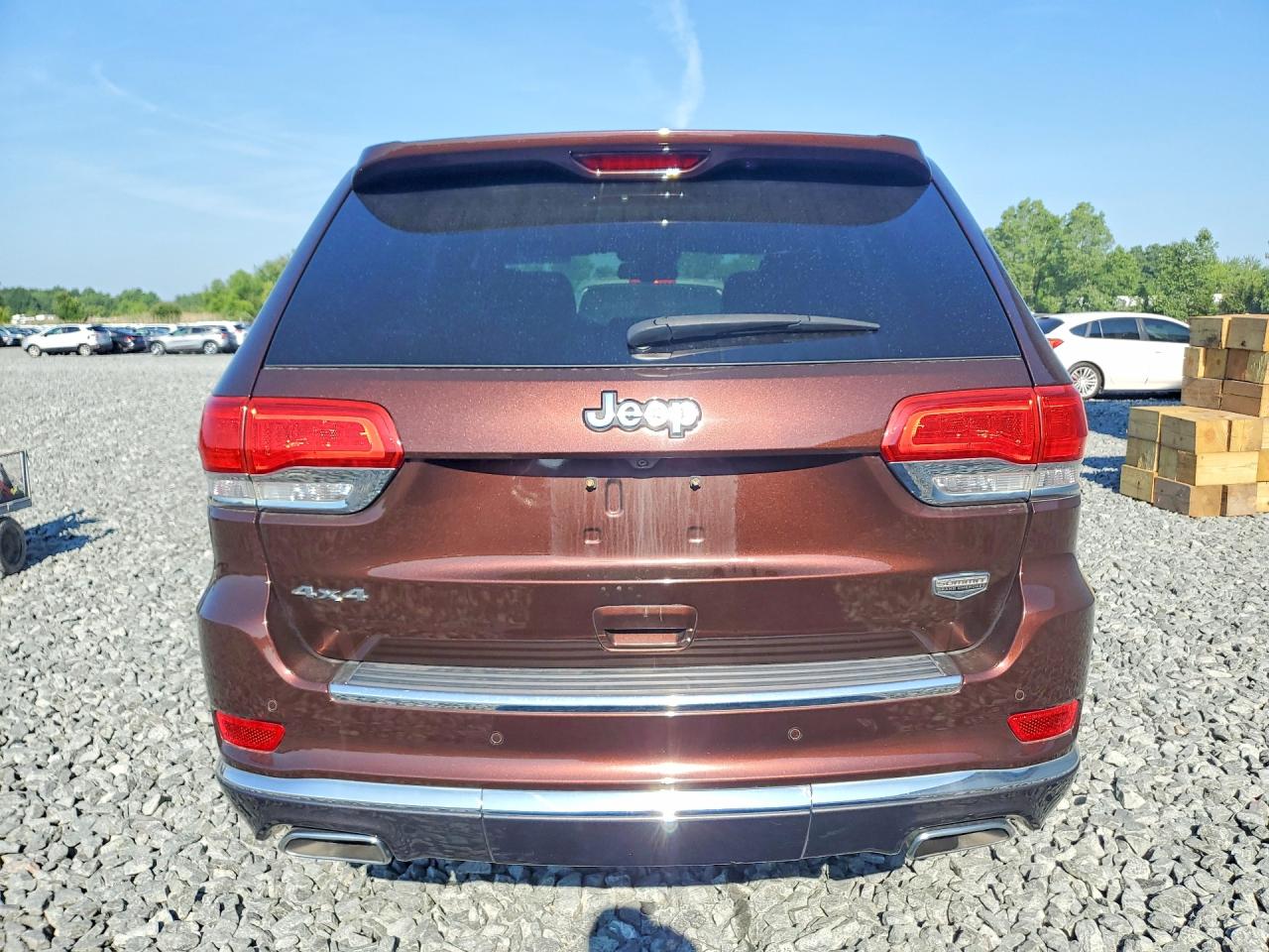 2014 Jeep Grand Cherokee Summit Brown vin: 1C4RJFJT5EC492787