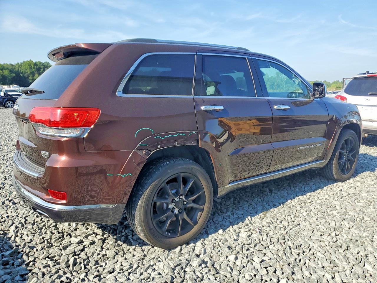 2014 Jeep Grand Cherokee Summit Brown vin: 1C4RJFJT5EC492787