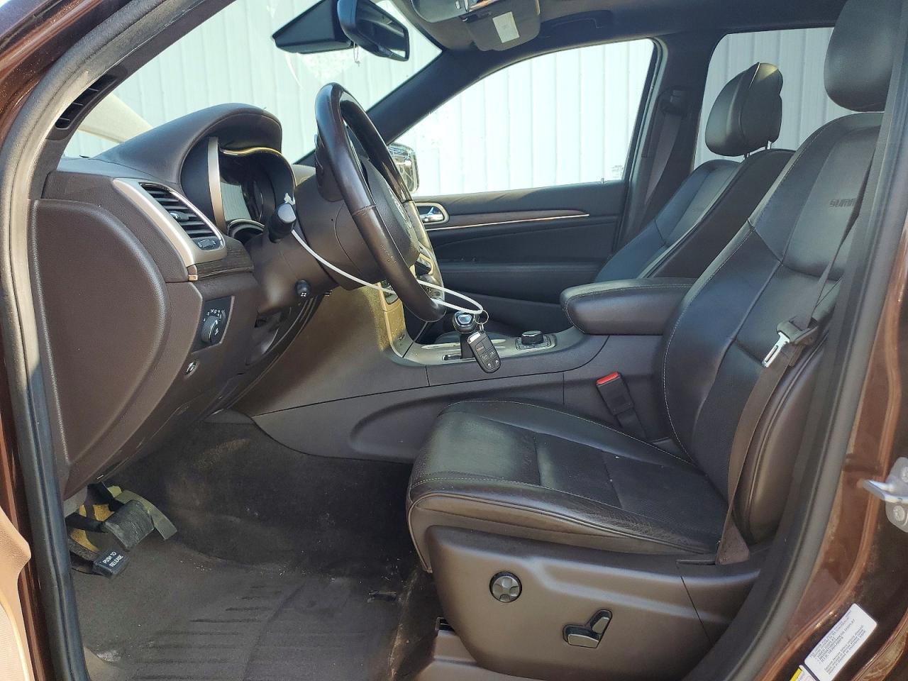 2014 Jeep Grand Cherokee Summit Brown vin: 1C4RJFJT5EC492787
