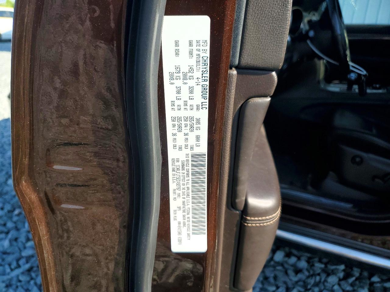 2014 Jeep Grand Cherokee Summit Brown vin: 1C4RJFJT5EC492787