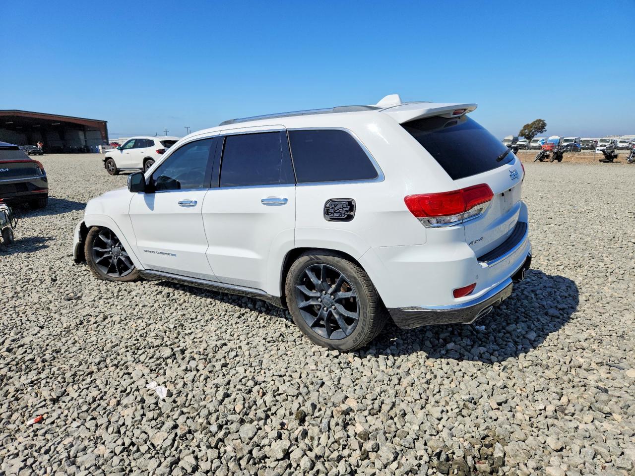 2014 Jeep Grand Cherokee Summit White vin: 1C4RJFJT5EC519180