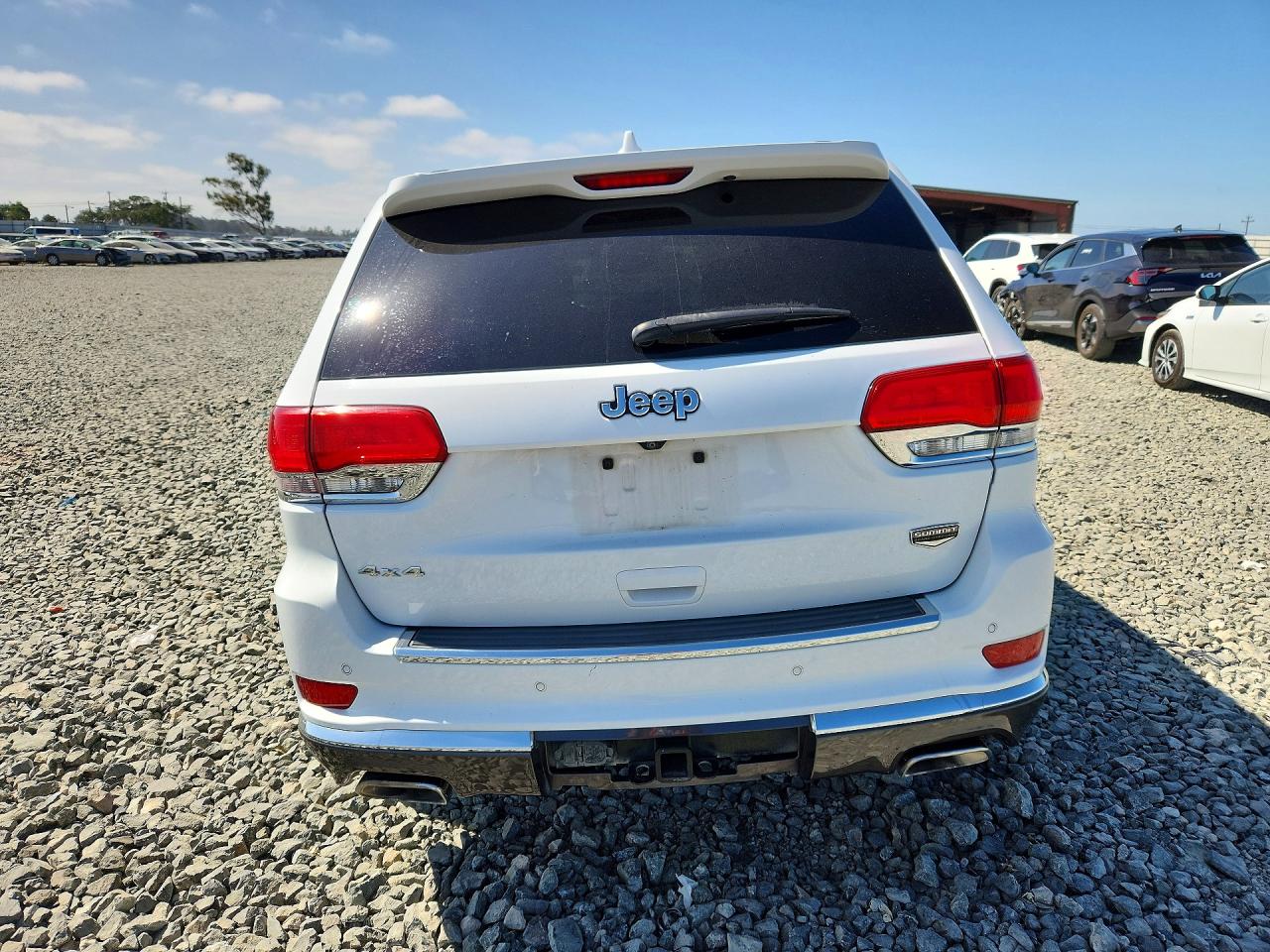 2014 Jeep Grand Cherokee Summit White vin: 1C4RJFJT5EC519180