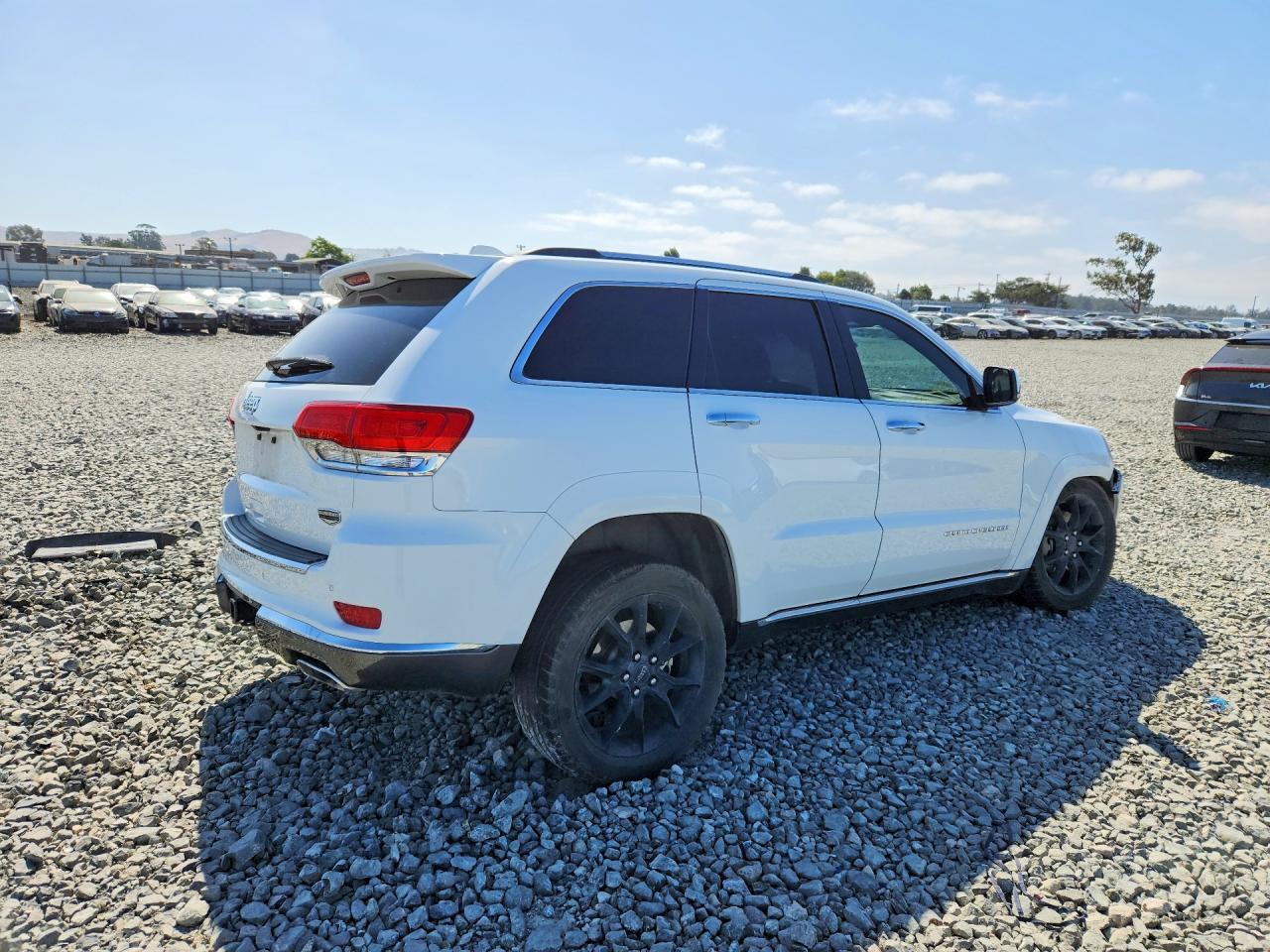 2014 Jeep Grand Cherokee Summit White vin: 1C4RJFJT5EC519180