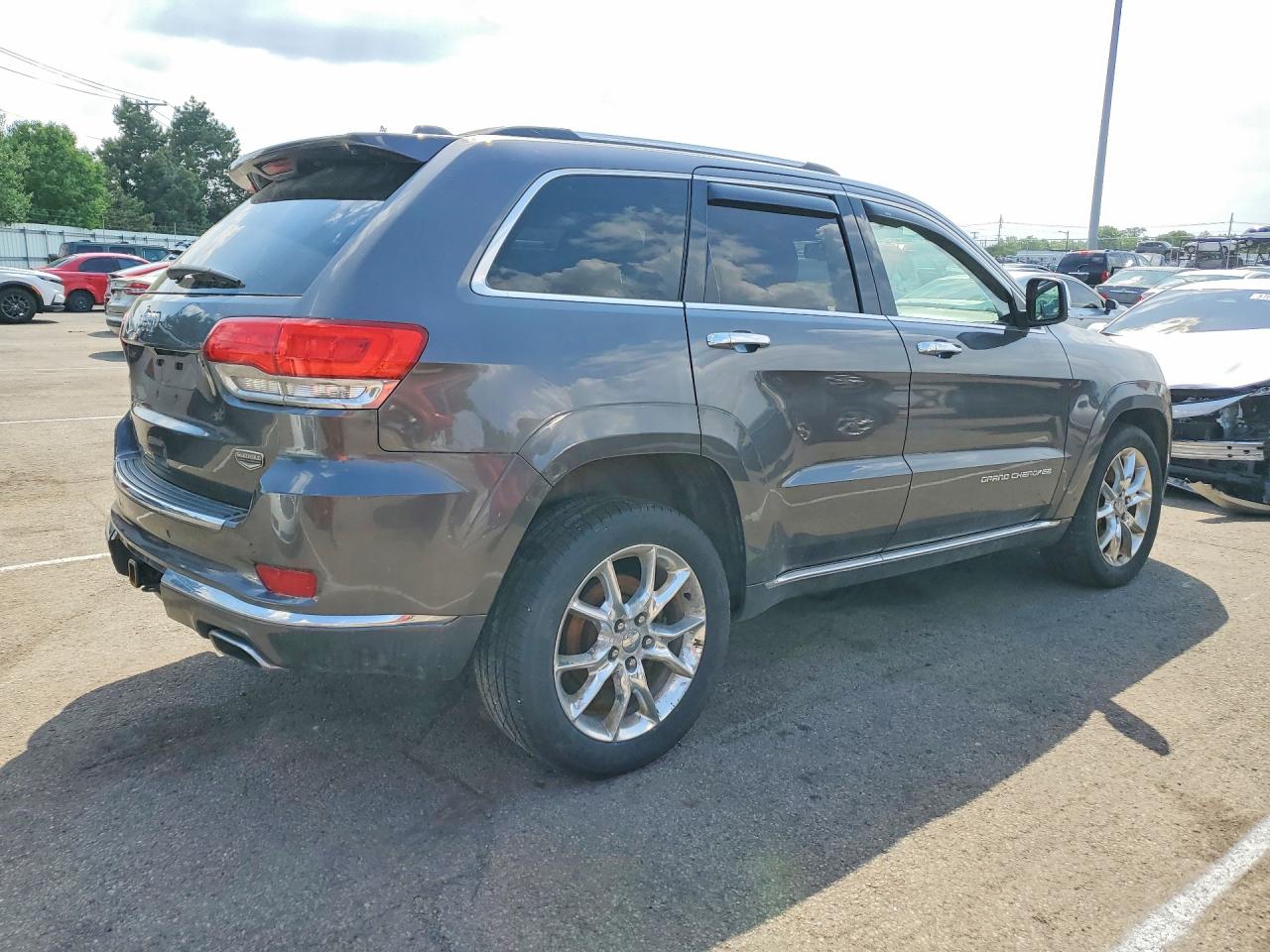 2014 Jeep Grand Cherokee Summit Gray vin: 1C4RJFJT6EC134128