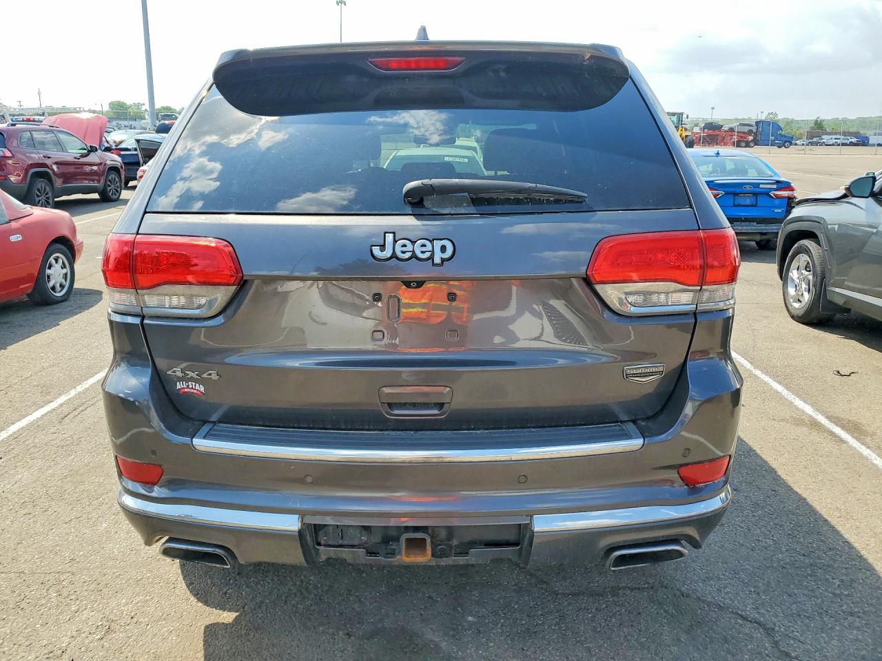 2014 Jeep Grand Cherokee Summit Gray vin: 1C4RJFJT6EC134128