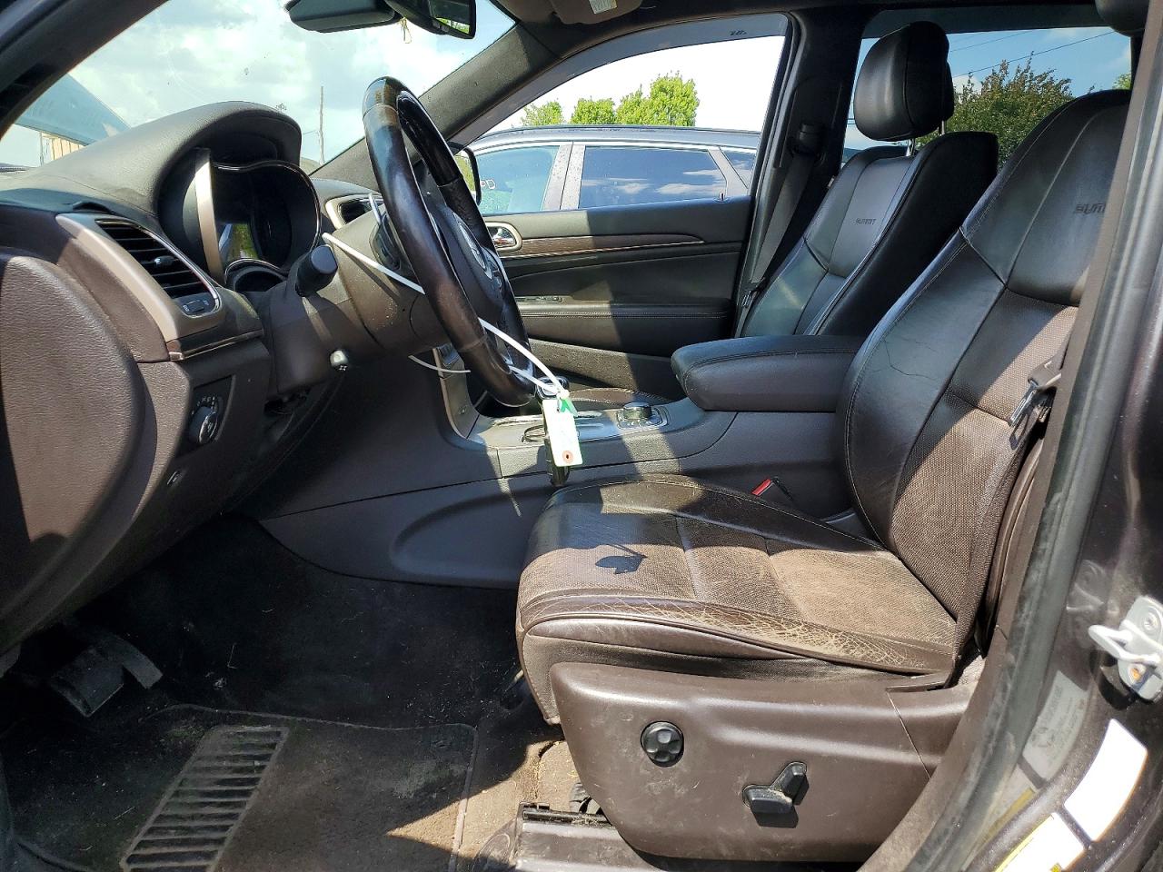 2014 Jeep Grand Cherokee Summit Gray vin: 1C4RJFJT6EC134128