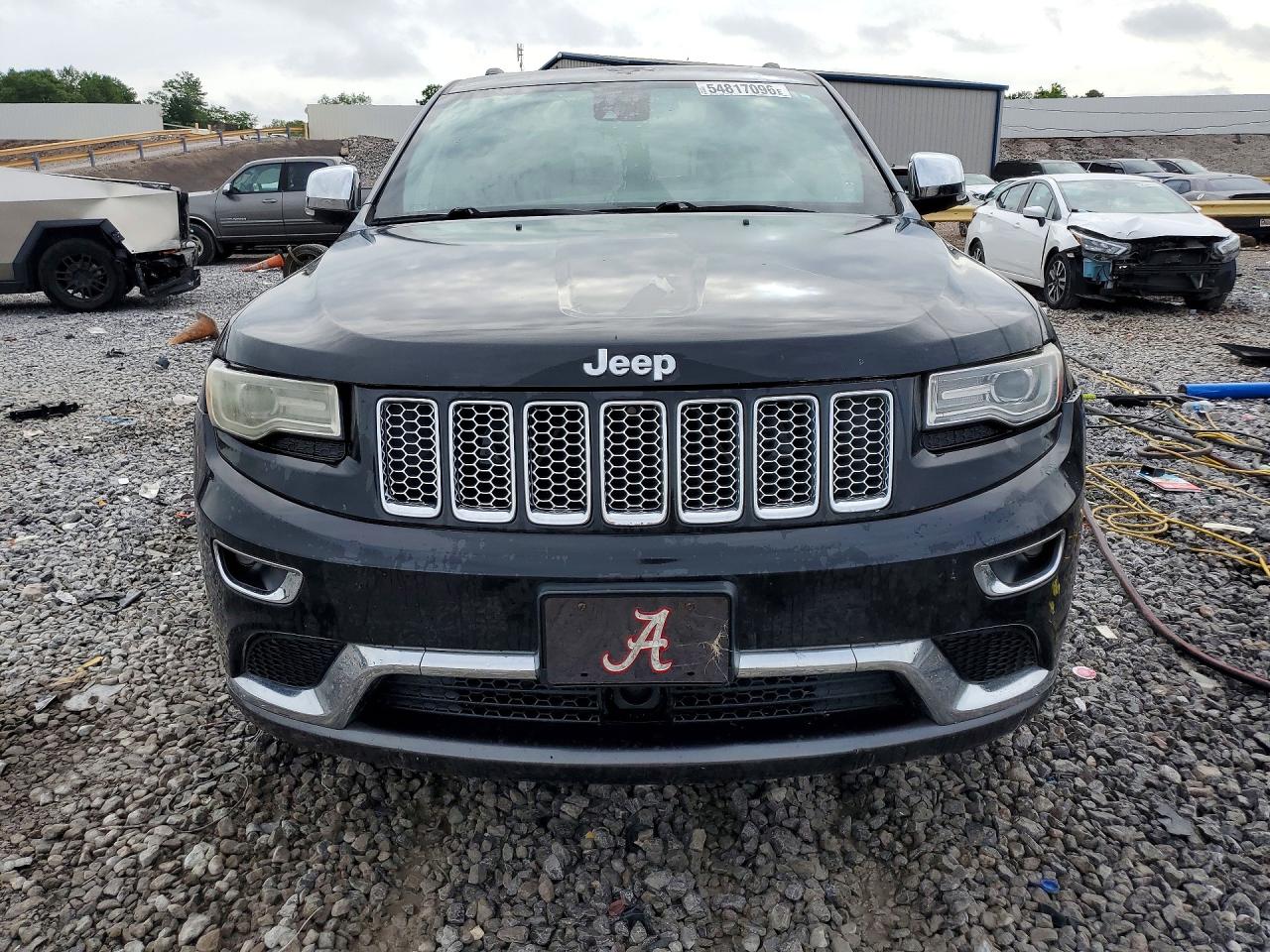 2014 Jeep Grand Cherokee Summit Black vin: 1C4RJFJT6EC160678