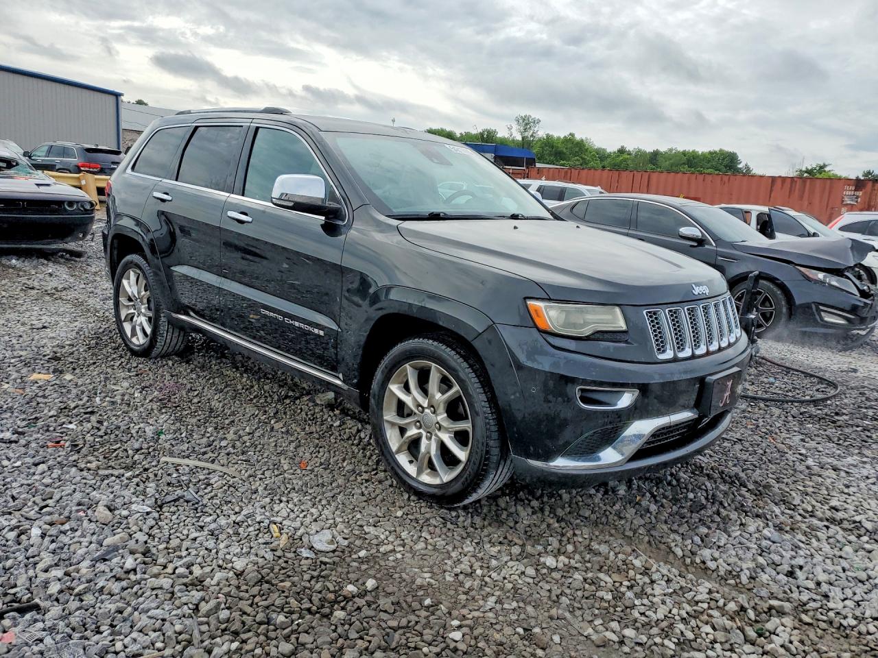 2014 Jeep Grand Cherokee Summit Black vin: 1C4RJFJT6EC160678