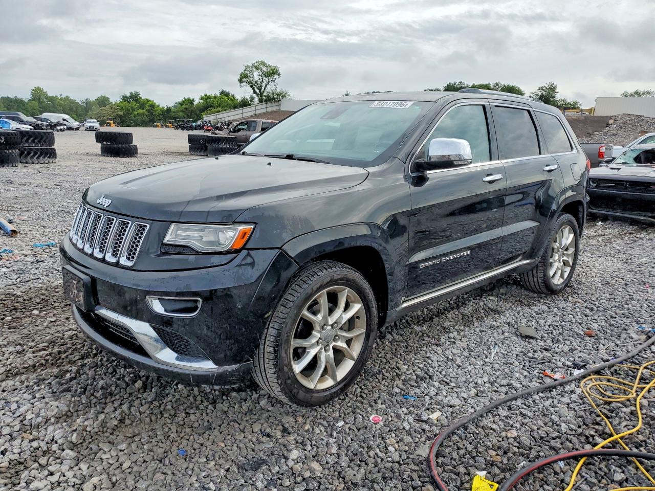 2014 Jeep Grand Cherokee Summit Black vin: 1C4RJFJT6EC160678