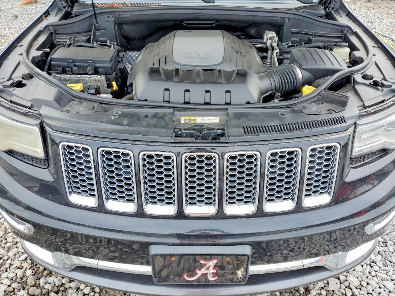 2014 Jeep Grand Cherokee Summit Black vin: 1C4RJFJT6EC160678