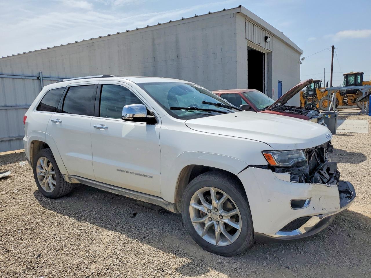 2014 Jeep Grand Cherokee Summit White vin: 1C4RJFJT6EC391838