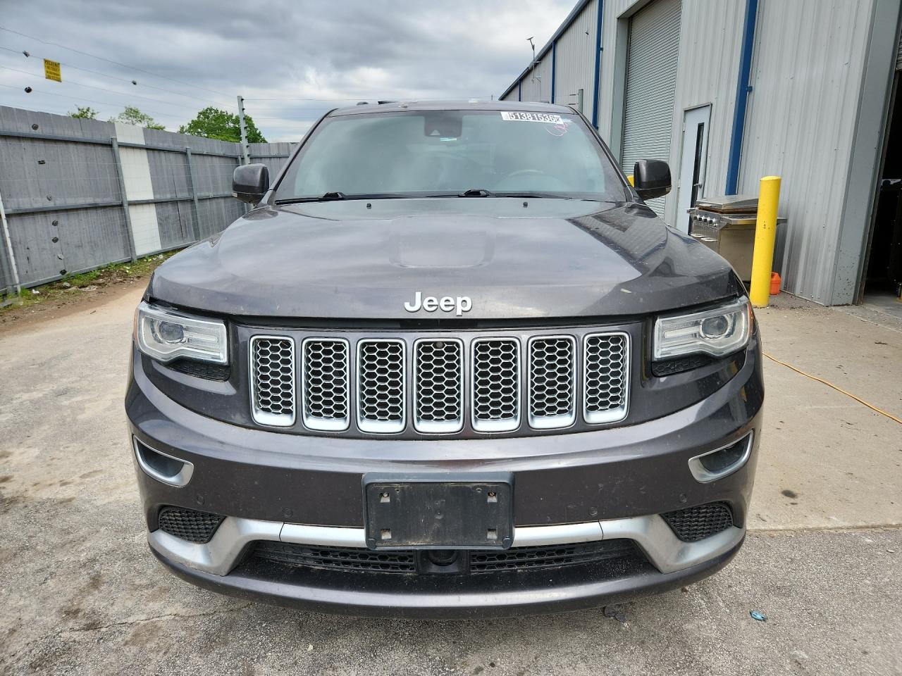 2015 Jeep Grand Cherokee Summit Charcoal vin: 1C4RJFJT6FC764958 Damage: Hood, Multiple Scratches Heavy, 3