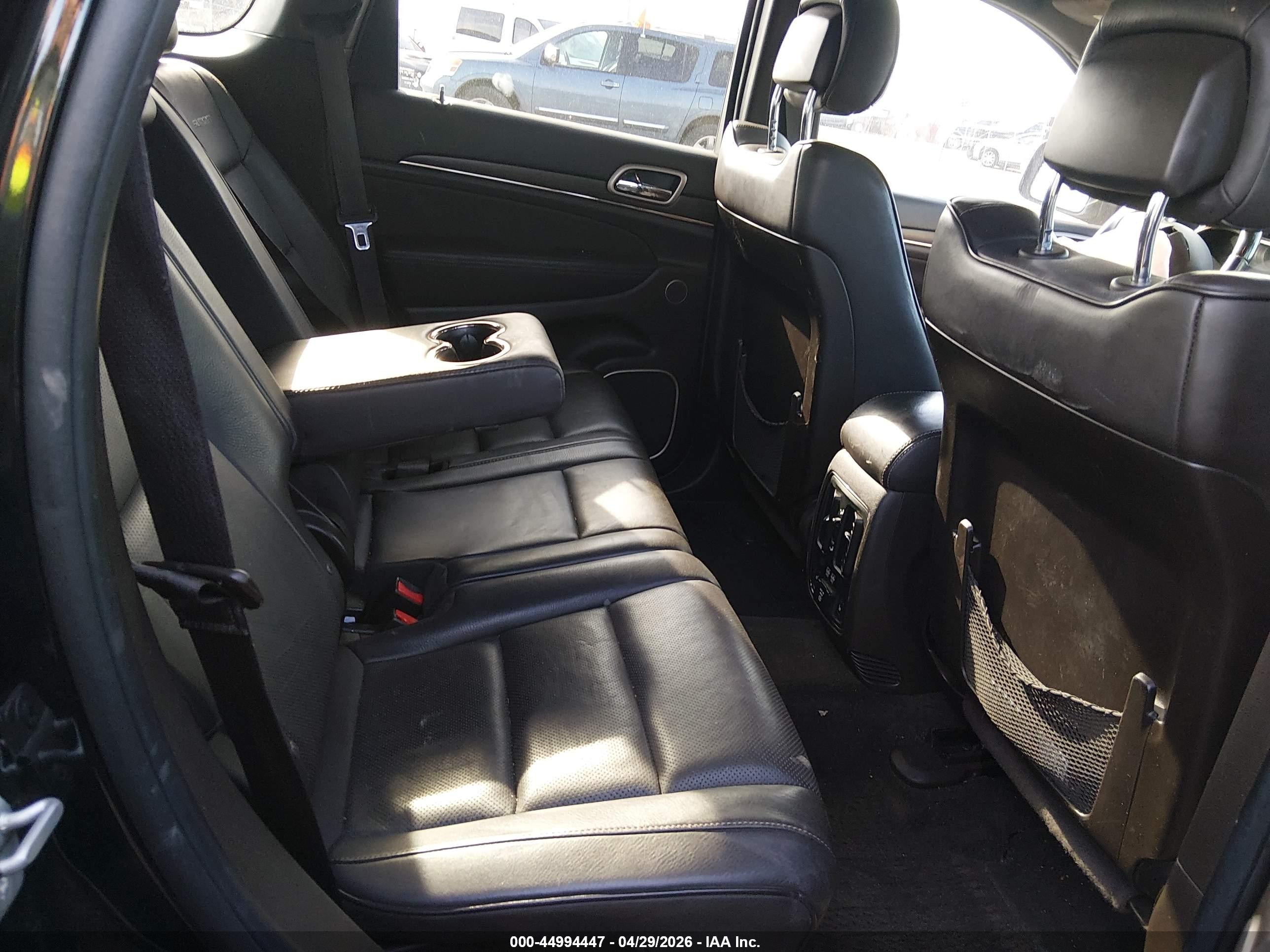 2014 Jeep Grand Cherokee Summit Black vin: 1C4RJFJT7EC480723