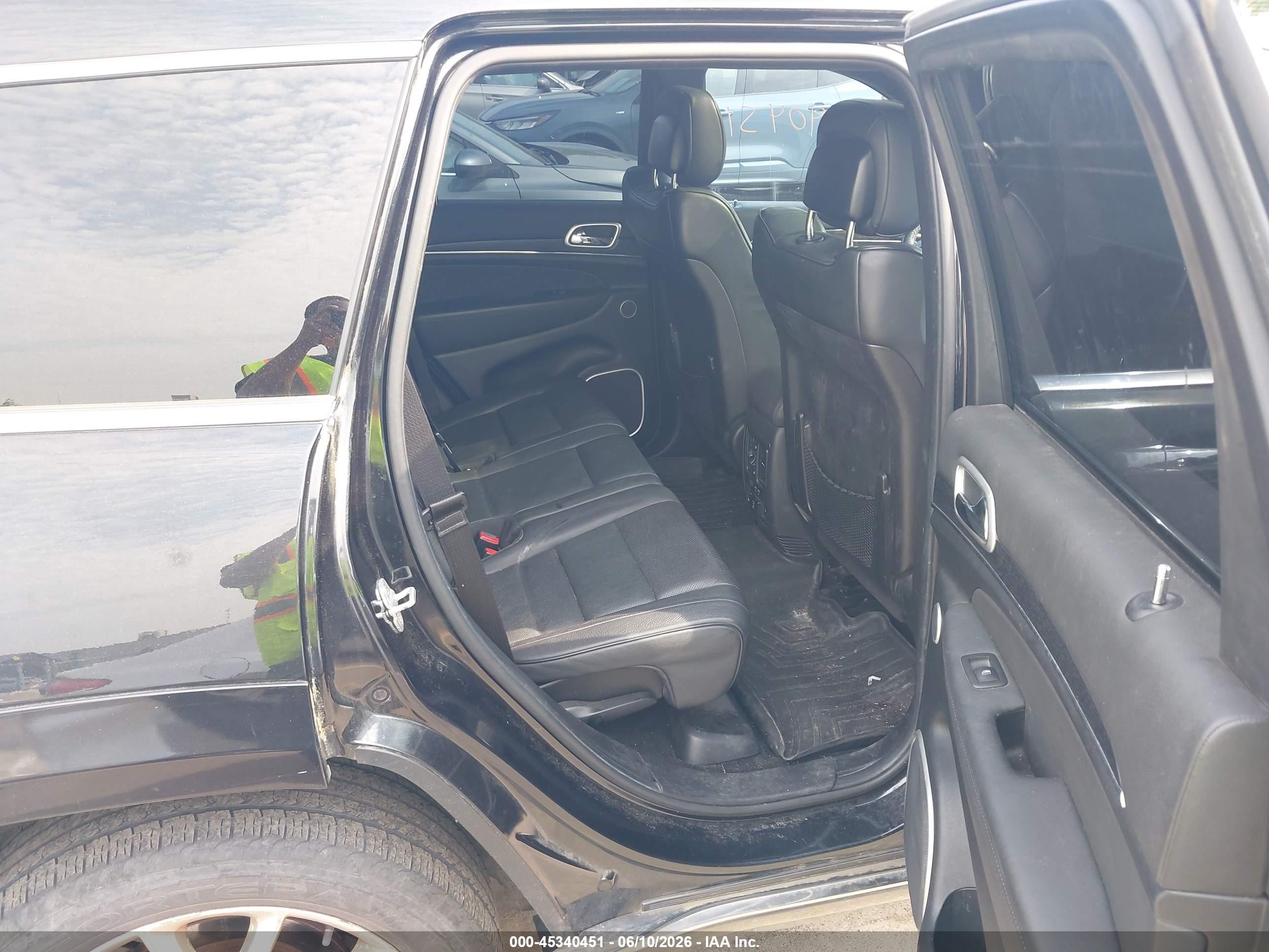 2014 Jeep Grand Cherokee Summit Черный vin: 1C4RJFJT8EC154798
