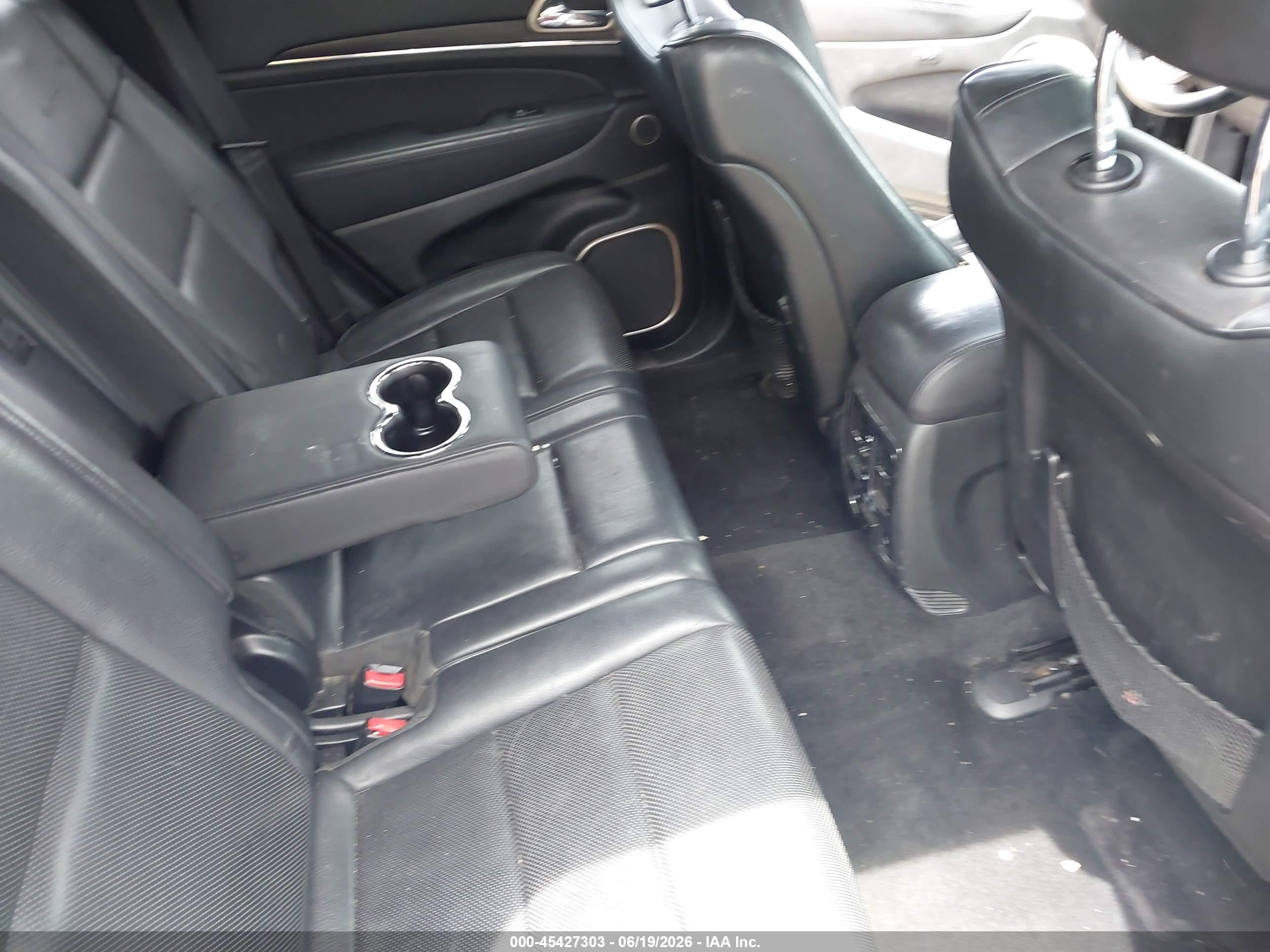 2014 Jeep Grand Cherokee Summit Black vin: 1C4RJFJT8EC406856