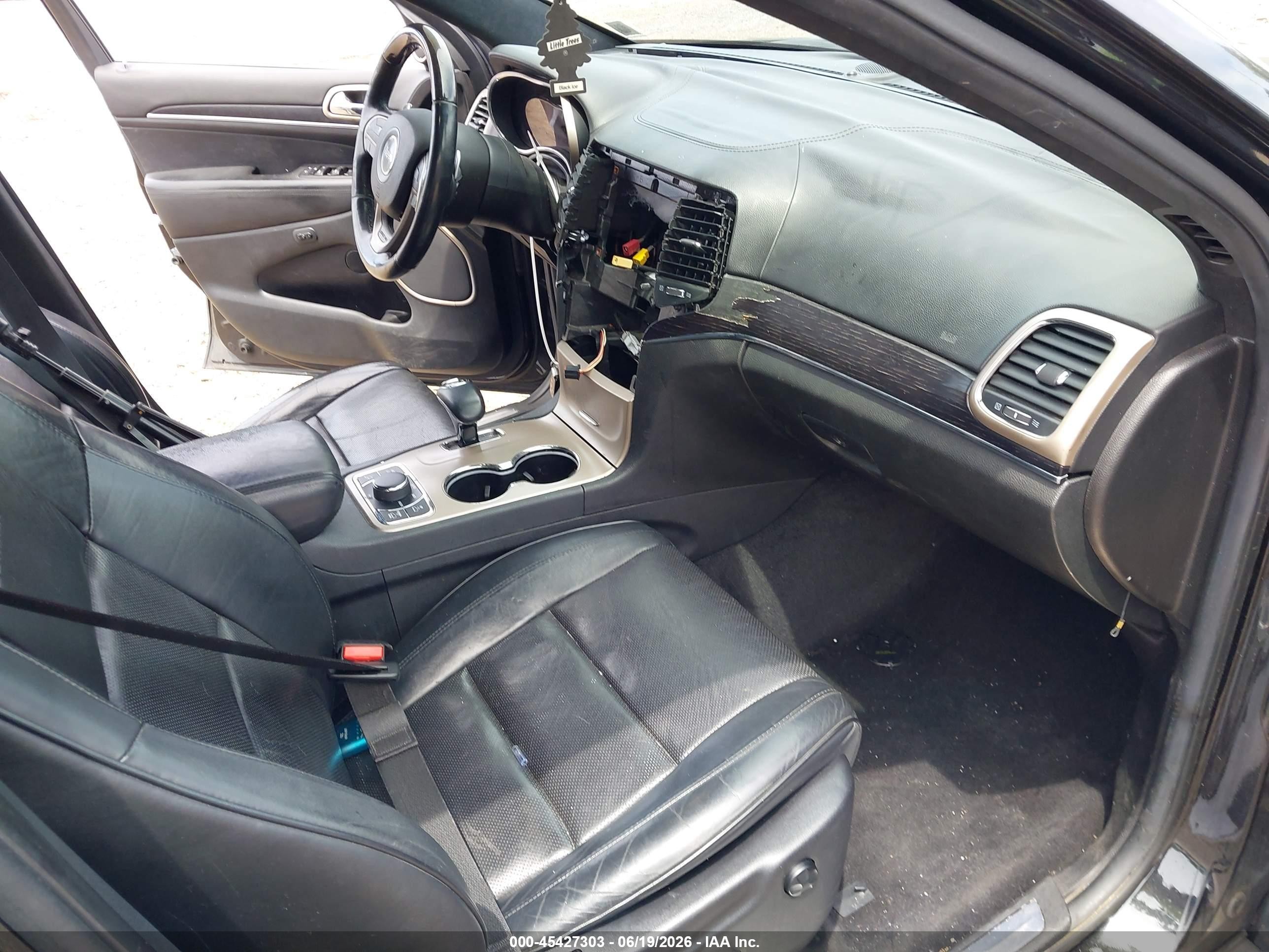 2014 Jeep Grand Cherokee Summit Black vin: 1C4RJFJT8EC406856