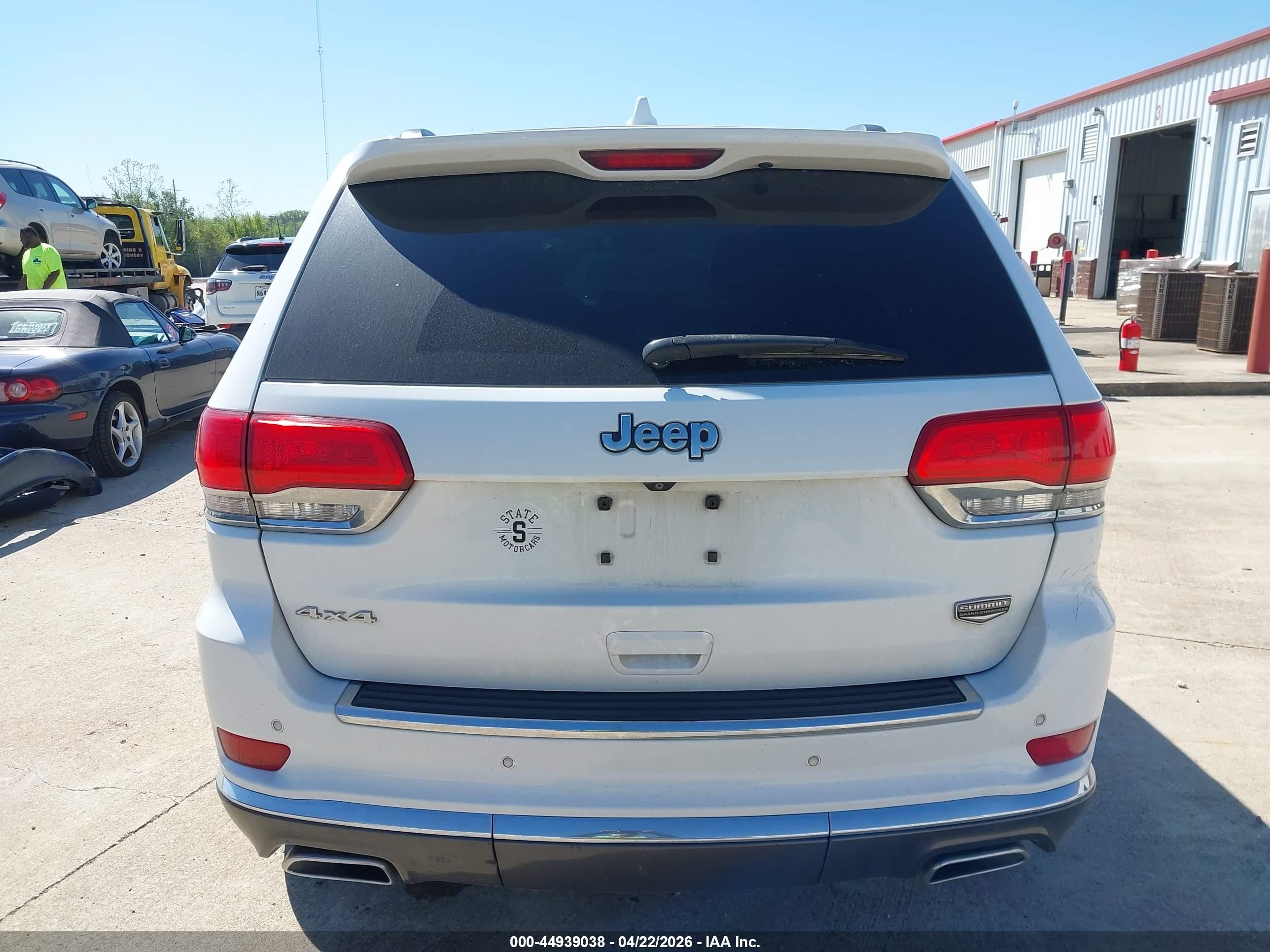 2014 Jeep Grand Cherokee Summit Белый vin: 1C4RJFJT8EC508979