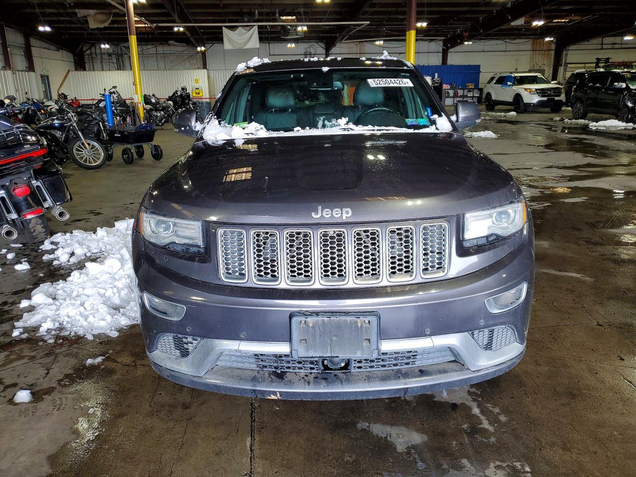2015 Jeep Grand Cherokee Summit Gray vin: 1C4RJFJT8FC197877