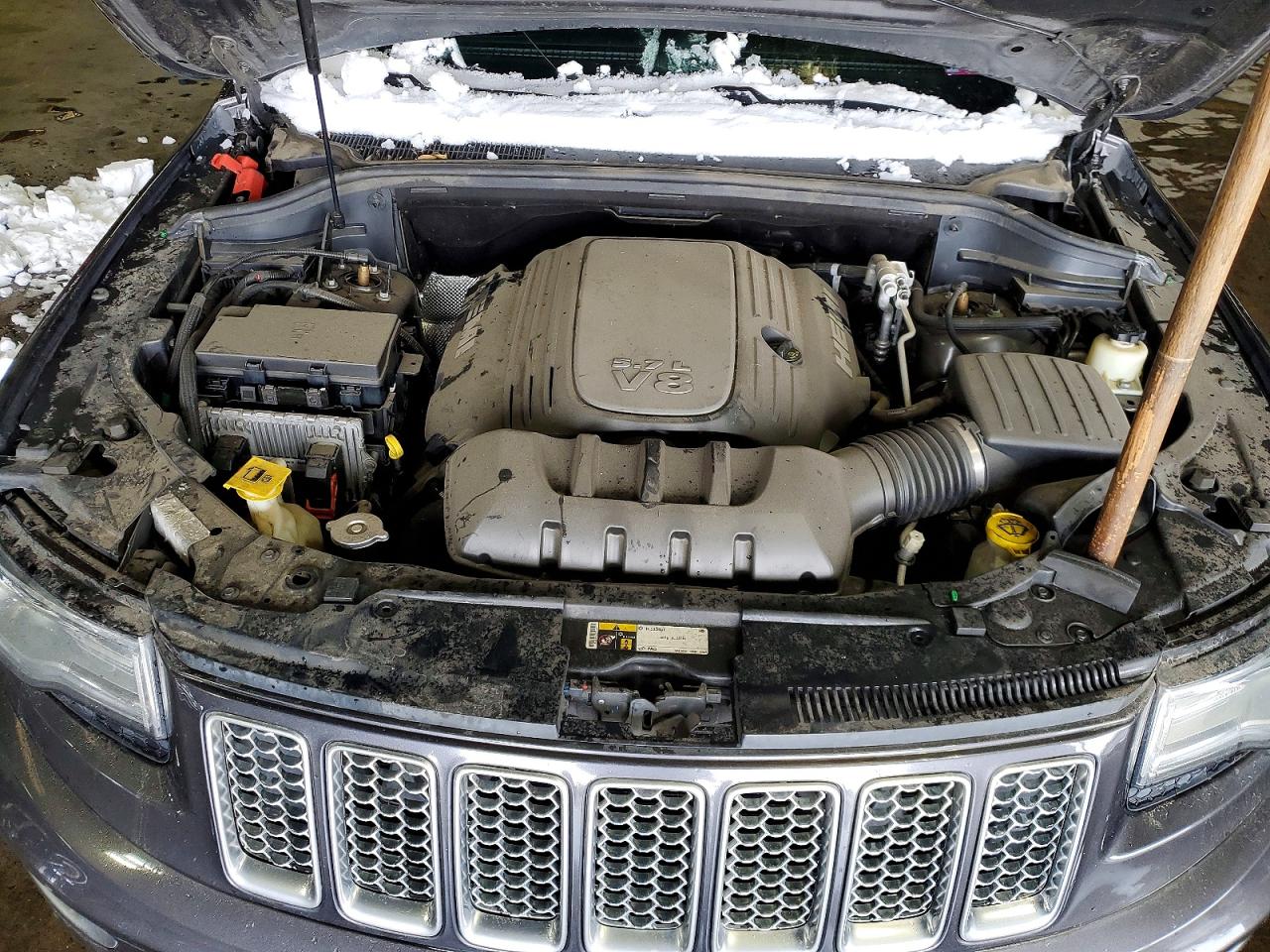 2015 Jeep Grand Cherokee Summit Gray vin: 1C4RJFJT8FC197877