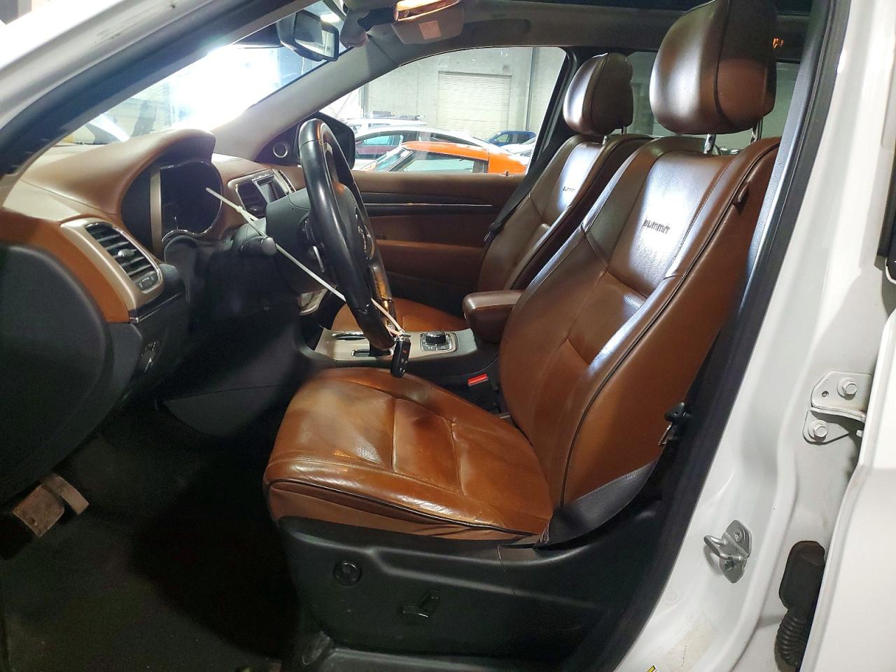 2015 Jeep Grand Cherokee Summit Белый vin: 1C4RJFJT8FC855553