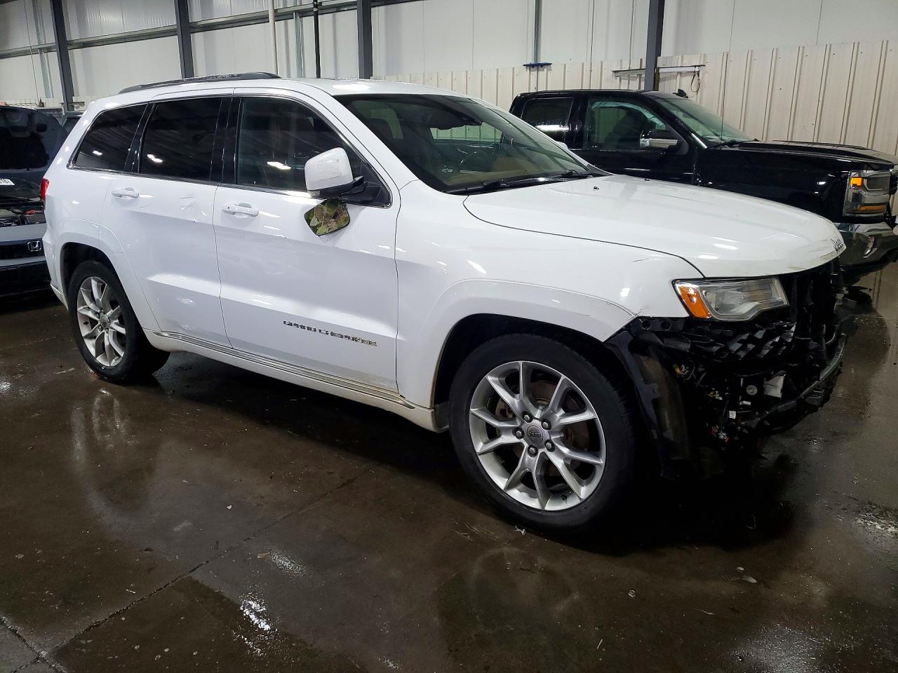 2015 Jeep Grand Cherokee Summit Белый vin: 1C4RJFJT8FC855553