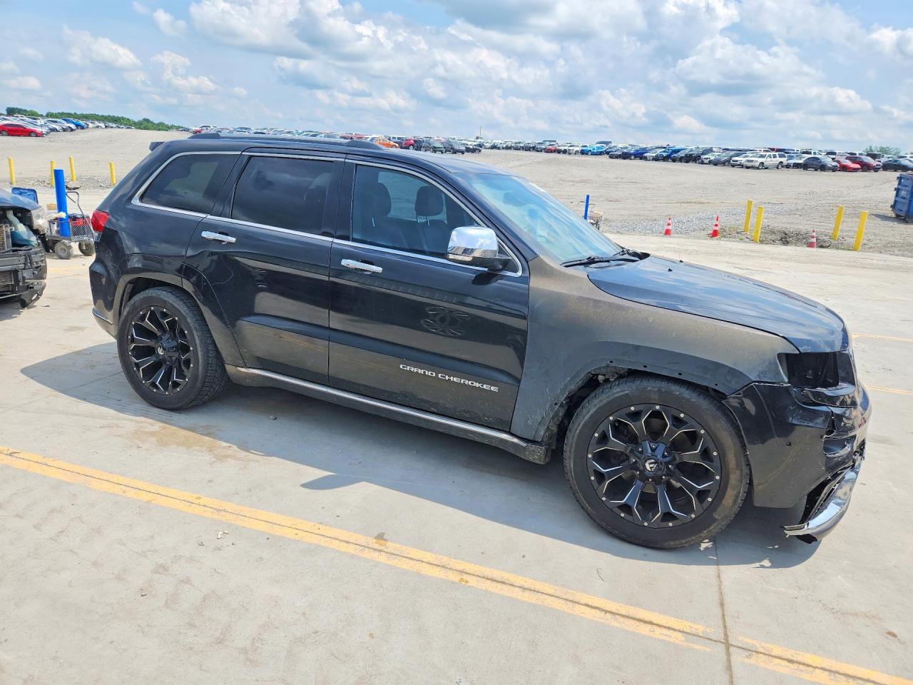 2014 Jeep Grand Cherokee Summit Black vin: 1C4RJFJTXEC441009