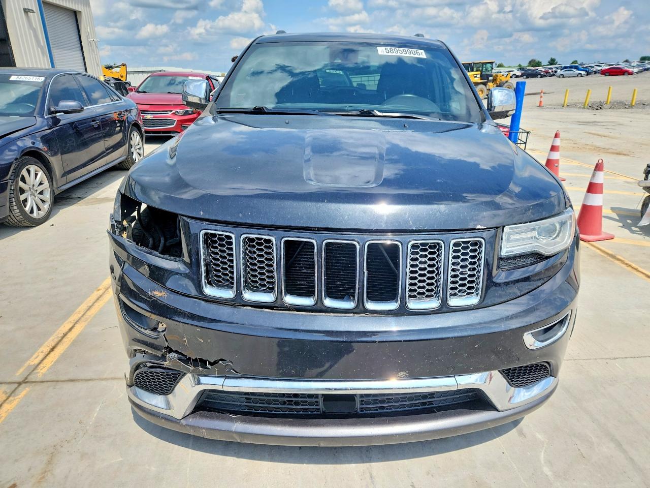 2014 Jeep Grand Cherokee Summit Black vin: 1C4RJFJTXEC441009
