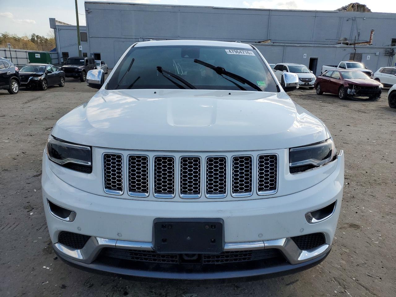 2015 Jeep Grand Cherokee Summit White vin: 1C4RJFJTXFC129662