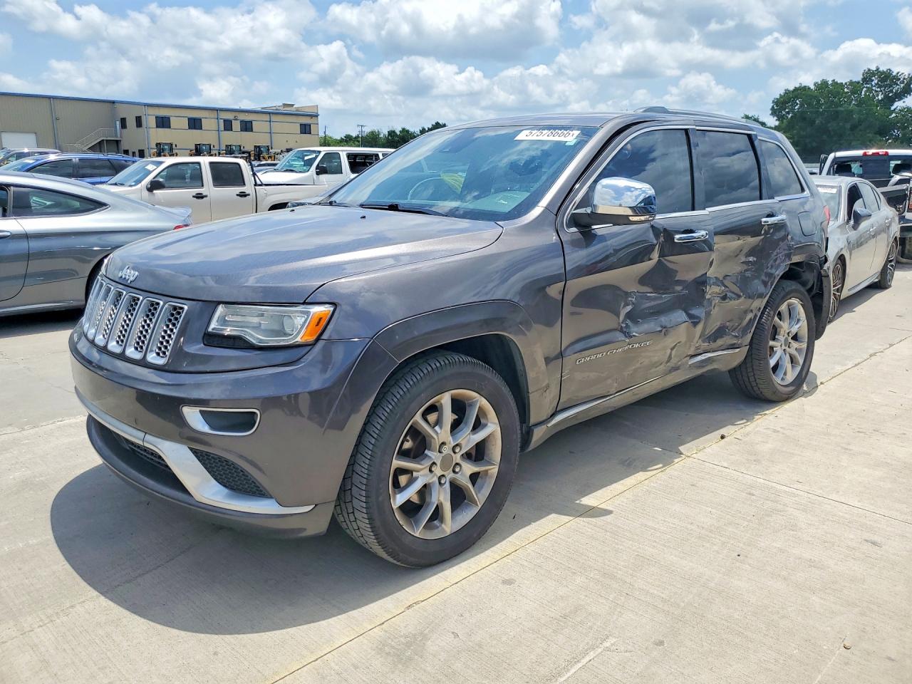 2015 Jeep Grand Cherokee Summit Угольный vin: 1C4RJFJTXFC171877