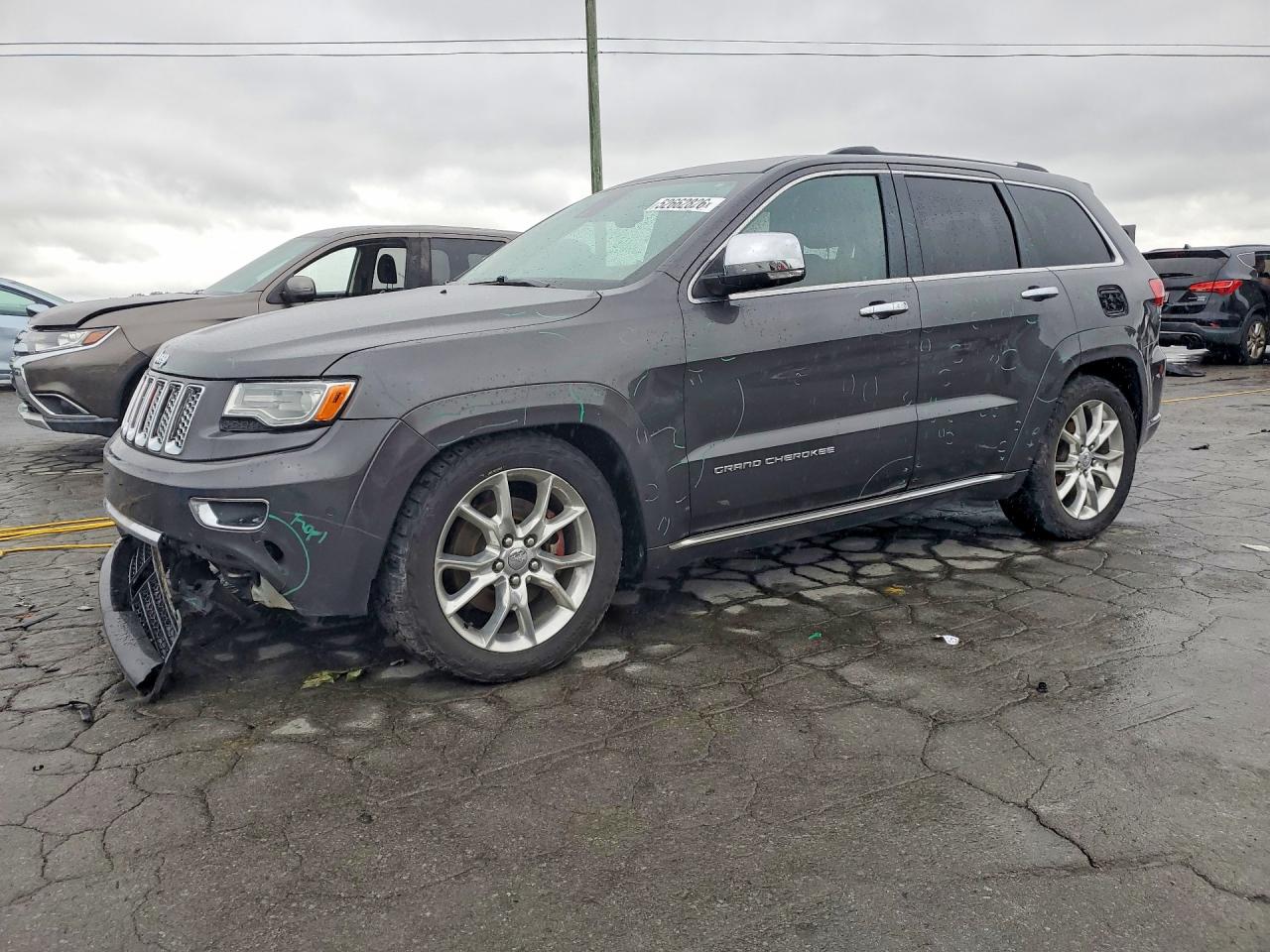 2015 Jeep Cheerokee Серый vin: 1C4RJFJTXFC949773