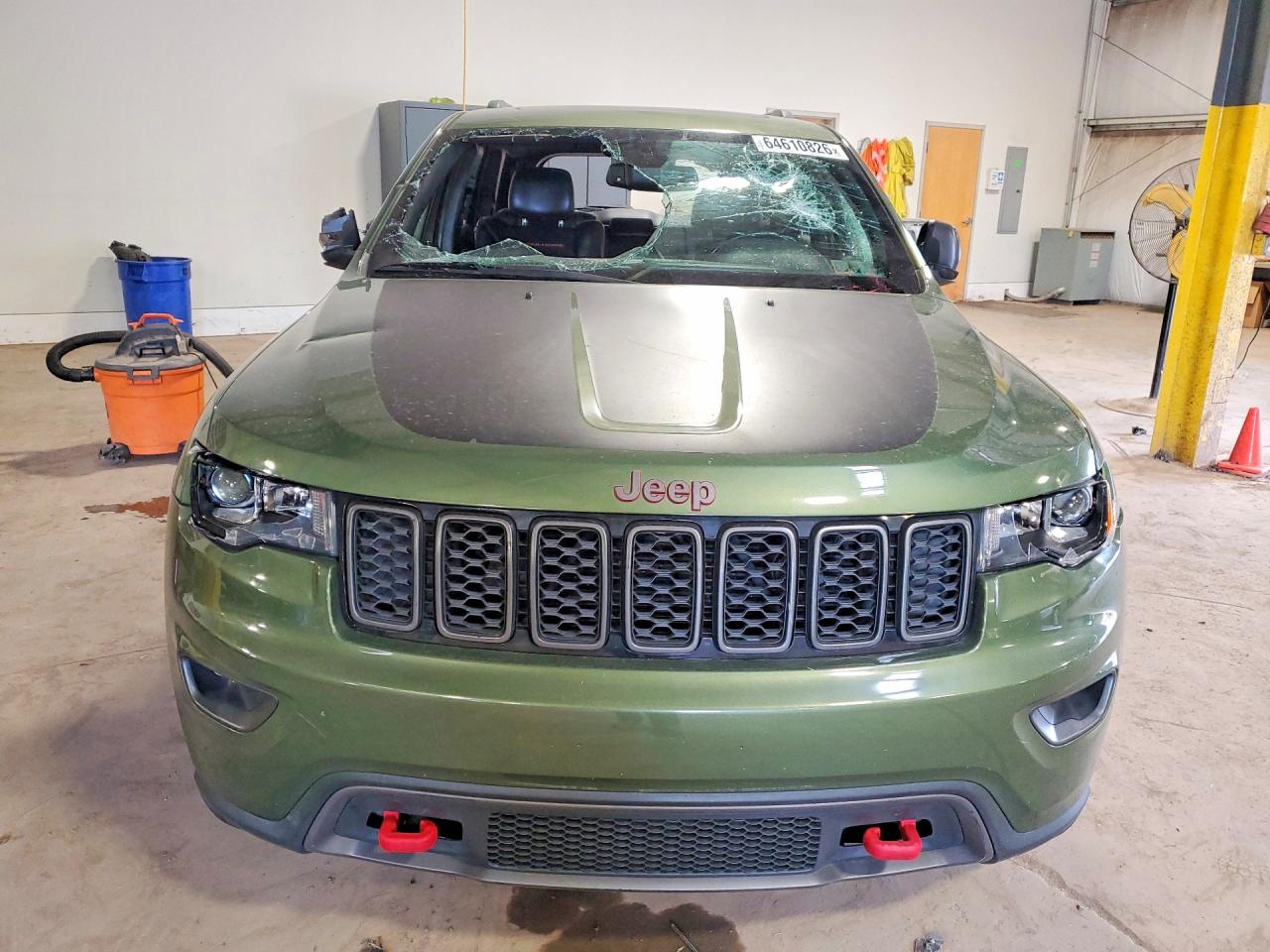2020 Jeep Grand Cherokee Trailhawk Green vin: 1C4RJFLG0LC195097