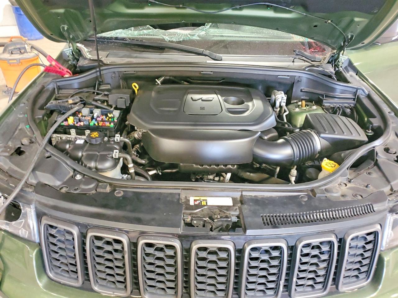 2020 Jeep Grand Cherokee Trailhawk Green vin: 1C4RJFLG0LC195097