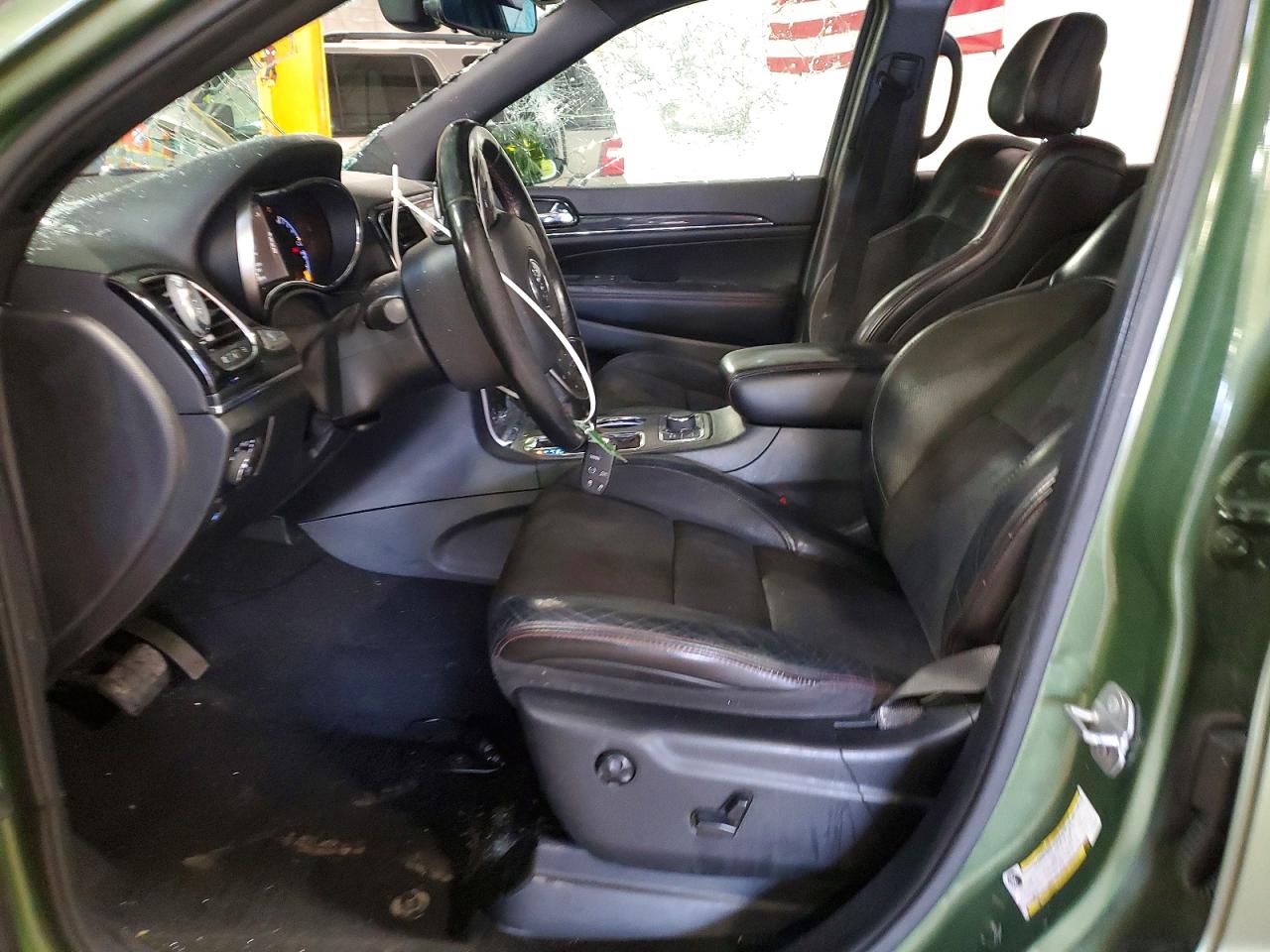 2020 Jeep Grand Cherokee Trailhawk Green vin: 1C4RJFLG0LC195097