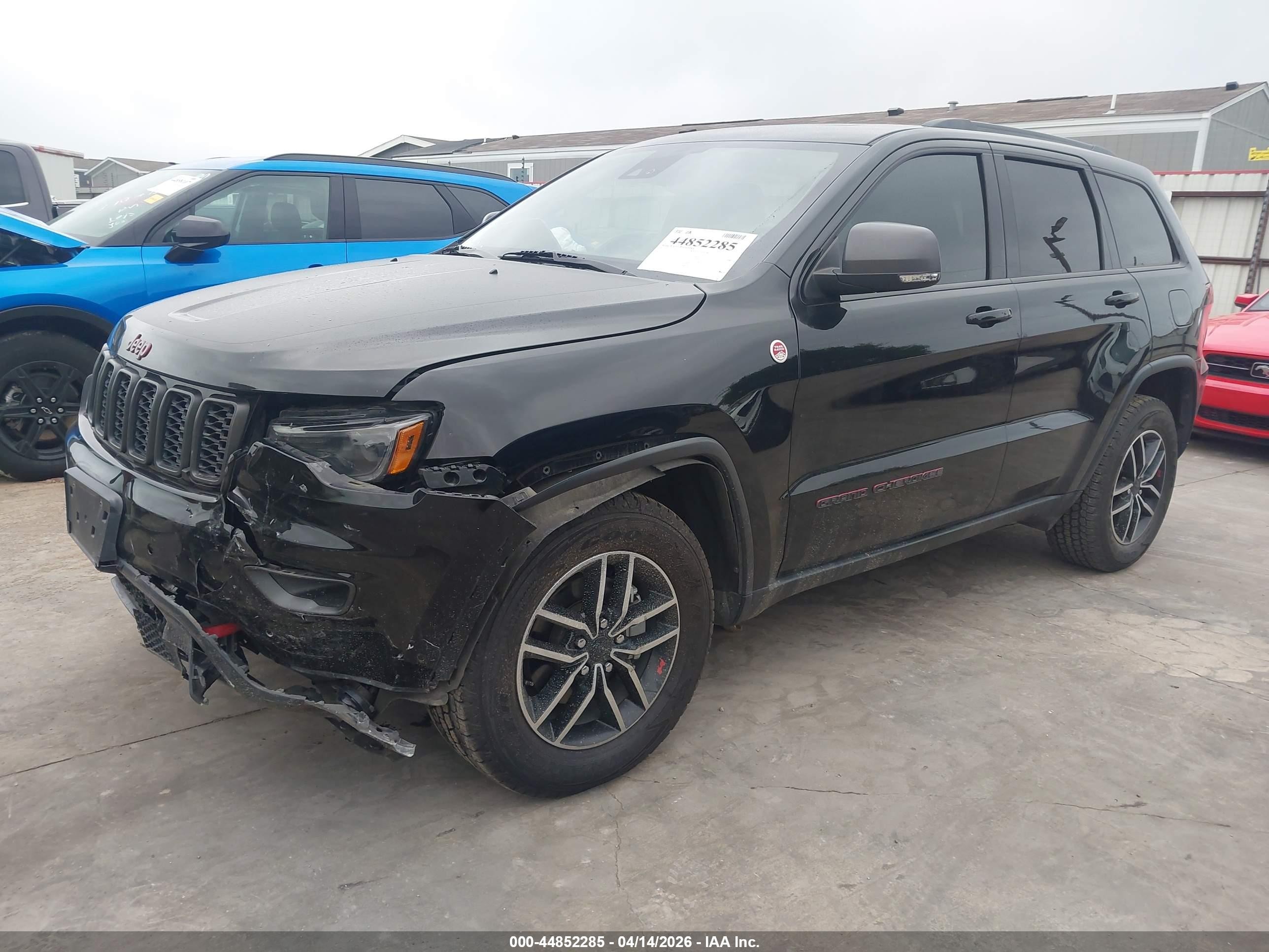 2019 Jeep Grand Cherokee Trailhawk 4x4 Black vin: 1C4RJFLG1KC577167