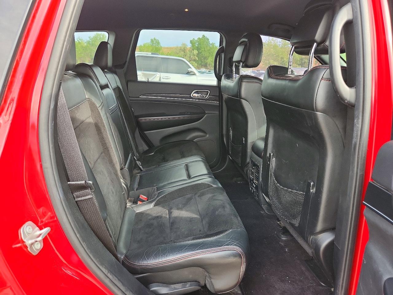 2017 Jeep Grand Cherokee Trailhawk Red vin: 1C4RJFLG4HC654140