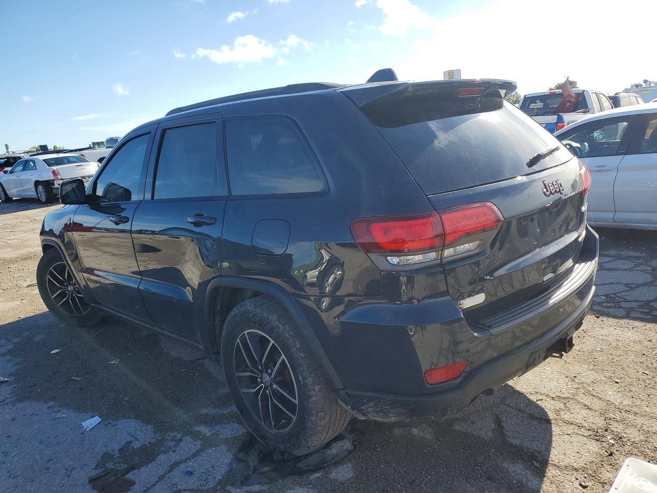 2017 Jeep Grand Cherokee Trailhawk Gray vin: 1C4RJFLG4HC914701