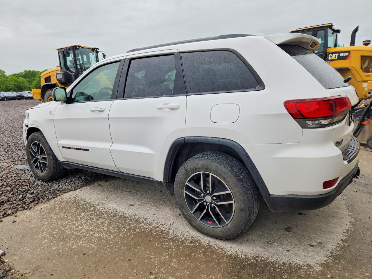 2018 Jeep Grand Cherokee Trailhawk White vin: 1C4RJFLG7JC181601