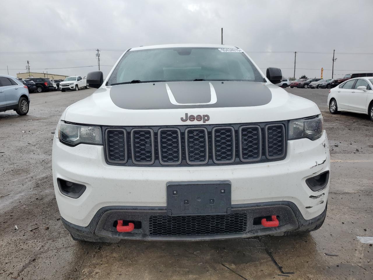 2017 Jeep Grand Cherokee Trailhawk White vin: 1C4RJFLG9HC602647
